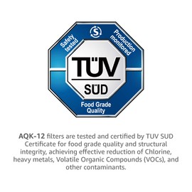 AQUA CREST TÜV SÜD Certified KWF2 Coffee Water Filter, Compatible with Braun Brita KWF2, 3105, 3107, 3112, 3116, KF600, KF580, KF510, KF190, KF180, KF157, KF150, KF145, KFT16 (Pack of 2)
