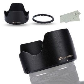 JJC Reversible Petal Bayonet Lens Hood Lens Shade for Canon RF 35mm F1.8 Macro is STM Lens on Canon EOS R RP R3 R5 R6 Camera