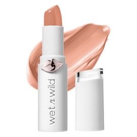 Lipstick By Wet n Wild Mega Last High-Shine Lipstick Lip Color Makeup, Peach Peach Please