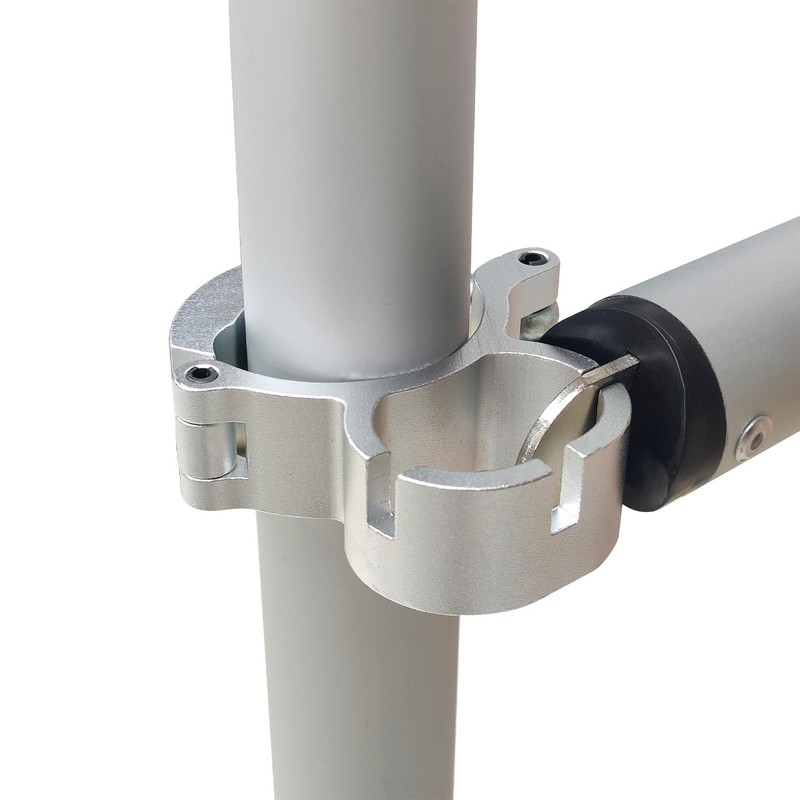 Hecis Background Stand Universal Crassbar Clamp, Drape Support Clamps 2