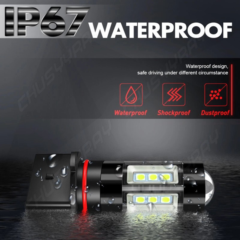 CHUSYYRAY LED Daytime Running Lights FIT 2010 2011 2012 2013