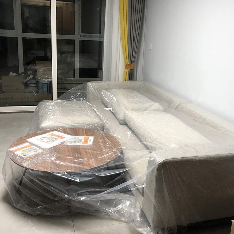 1 Pack Plastic Bed Cover Extra Large, Heavy Duty Waterproof