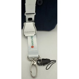 America West Airlines Aviation Lanyard, Seat Belt Buckle Boeing Airbus