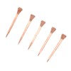 250Pcs Horseshoe Nails Copper Plated Rustproof Equestrian Riding Equipment Pet