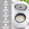 GreenLife Digital Rice Cooker, 2-Cups Uncooked/4-Cups Cooked, Removable Nonstick Ceramic