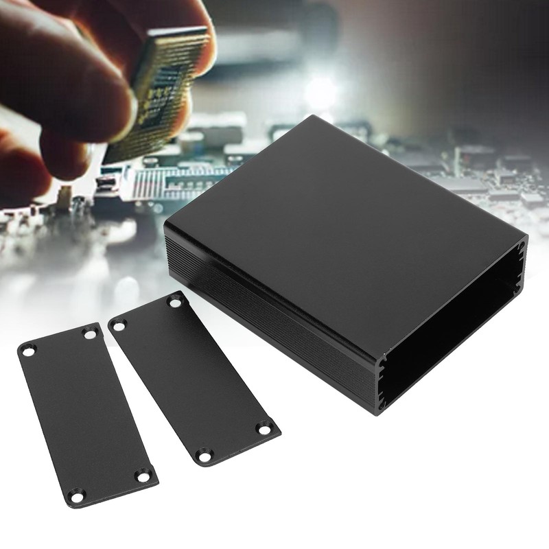 24x64x80mm Aluminum Alloy Circuit Board Case Enclosure Protective Decorder Housing