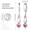 925 Sterlings Silver Dangle Earrings for Women Trendy Hypoallergenic Leverback