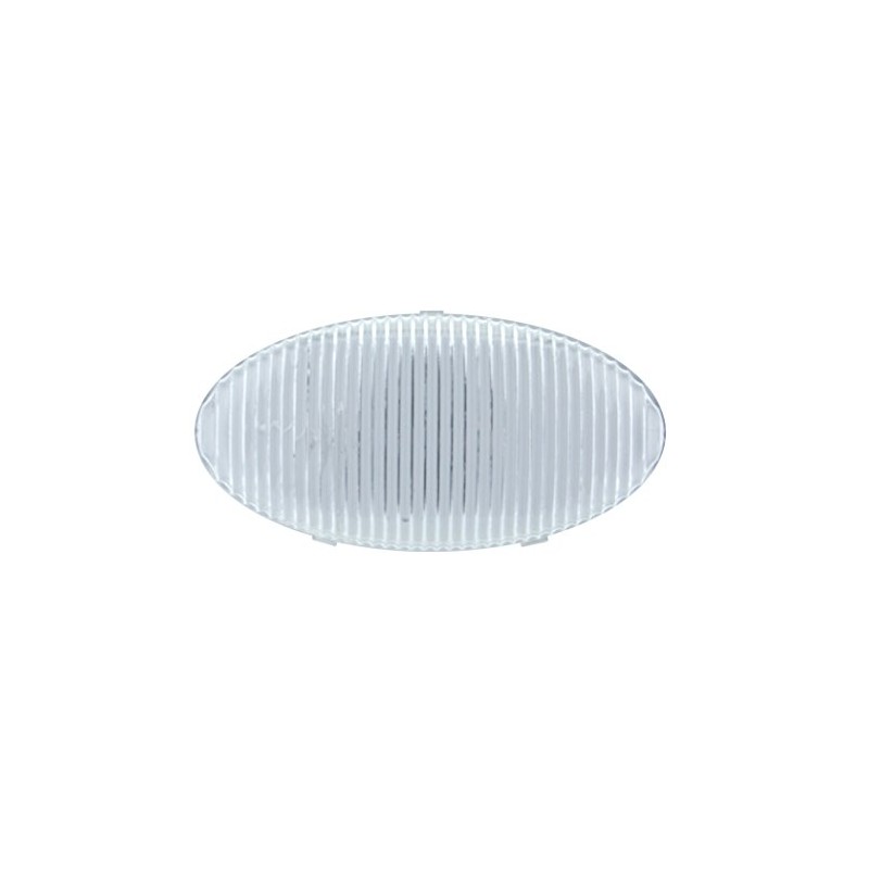 Optronics APL5CBP RV Clear Oval Porch/Utility Light Replacement Lens