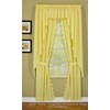 Today's Curtain, Orleans Scallop Curtain, Buttercup 45" Panel Pair and