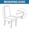 H.VERSAILTEX Velvet Dining Chair Covers Stretch Chair Covers for Dining