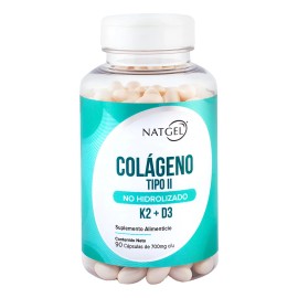 Colágeno Tipo 2 Uc-ll + D3 Y K2 | 90 Softgels | Natgel Sabor Sin Sabor