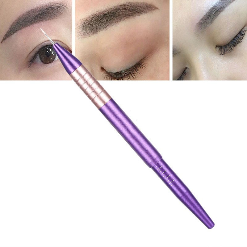 Semipermanent Micro Blading Manual Shading Pen for Eyebrow Eyeliner Lips