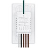 Nexete Smart Wi-Fi Triple Light Switch,3 Individual Single Pole Switch,Remote