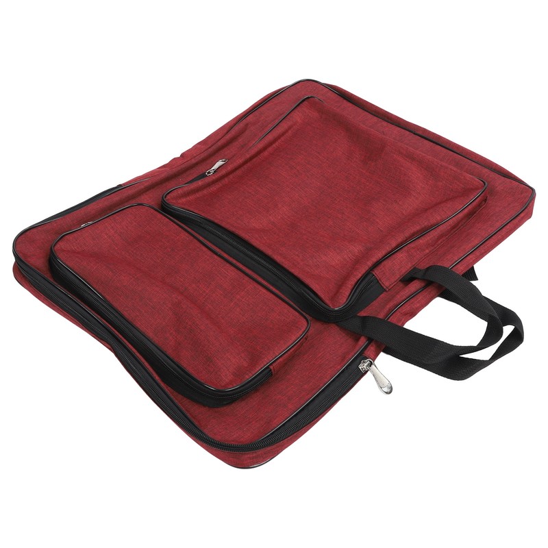 8K Kids Artwork Shoulder Bag Smoothing Zipper Waterproof Nylon Sketching