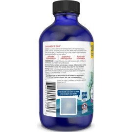  Nordic Naturals® DHA Infantil Líquido – Omega 3 para Niños 🍓 Sabor Fresa | Refuerza Cerebro, Visión y Sistema Inmune 👶