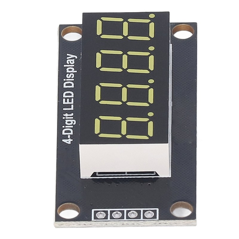 4 Sets Digital Tube Display Module LED 4 Digit 7
