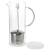FORLIFE LUCENT Glass Iced Tea Jug with Capsule Infuser, 48-Ounce,