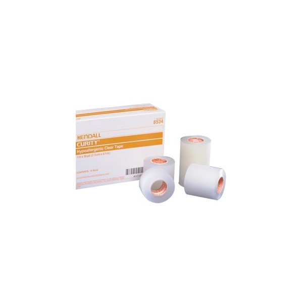 AliMed Curity Hypoallergenic Clear Tape 2" x 10 yds