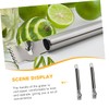 VILLFUL Citrus Peeler 2pcs Lemon Grater and Vegetable Peeler Set