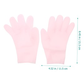FRCOLOR 1pair Moisturizing Hand Care Gloves Exfoliating Masks for Dry Skin Treatment Gentle Hand Care