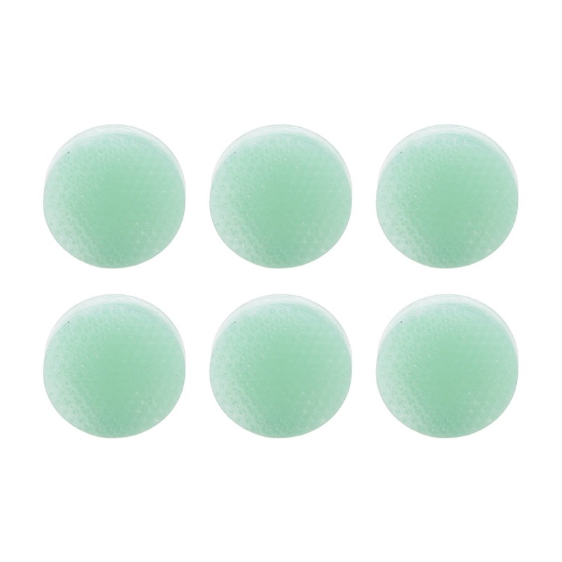 6pcs Billiard Pool Cue Tips 14mm Crystal Pool Cue Tips