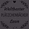 Geschenk mit Namen personalisiert by Shirtracer - Apron - Baking