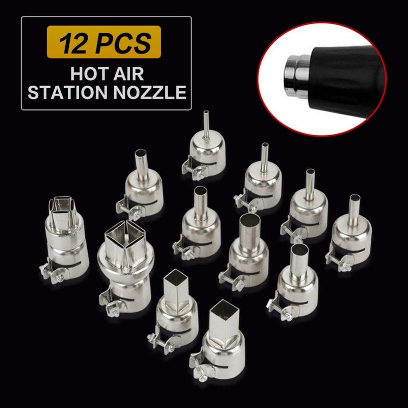 Heat Gun Nozzles Kit For 850 Hot Air Soldering Station