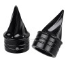 Unbranded Spike Front Axle Cap Nut Covers Fit For Harley