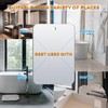 Shaving Mirror, Unbreakable Shower Mirrors, (Medium,2pack(6 inches x8 inches )