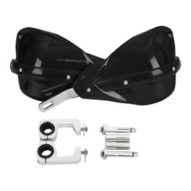 ABCERRSI Dirt Bike Handguards,Hand Protector Compatible with 7/8'' and 1 1/8'' Handlebar ATV Motocross Enduro Supermoto Racing-Black