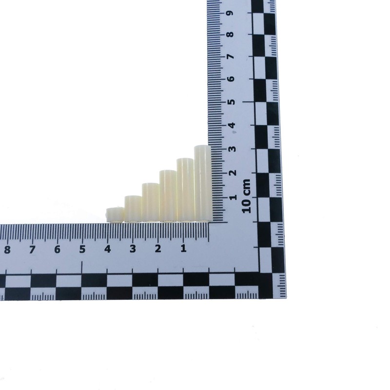 100 Spacers M3 Spacer Sleeves Plastic Nylon Spacer Sleeve O