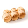 tuuli Kitchen Set of 6 Wooden Napkin Rings Table Decoration