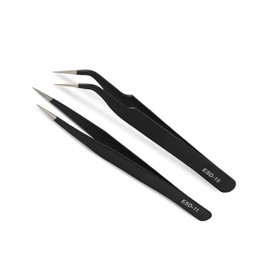 Precision tweezers, curved straight nail tweezers, clamps, care tools, curved and straight nail art / 정밀핀셋 곡선 일자 네일 핀셋 집게 케어도구 곡선형 일자형 아트