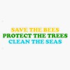 Save The Planet Vinyl Sticker Waterproof Bumper Sticker Laptop Window