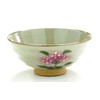 Kutani Ware [Rice Bowl] Small Gaku Hydrangea Pottery "Back Picture"