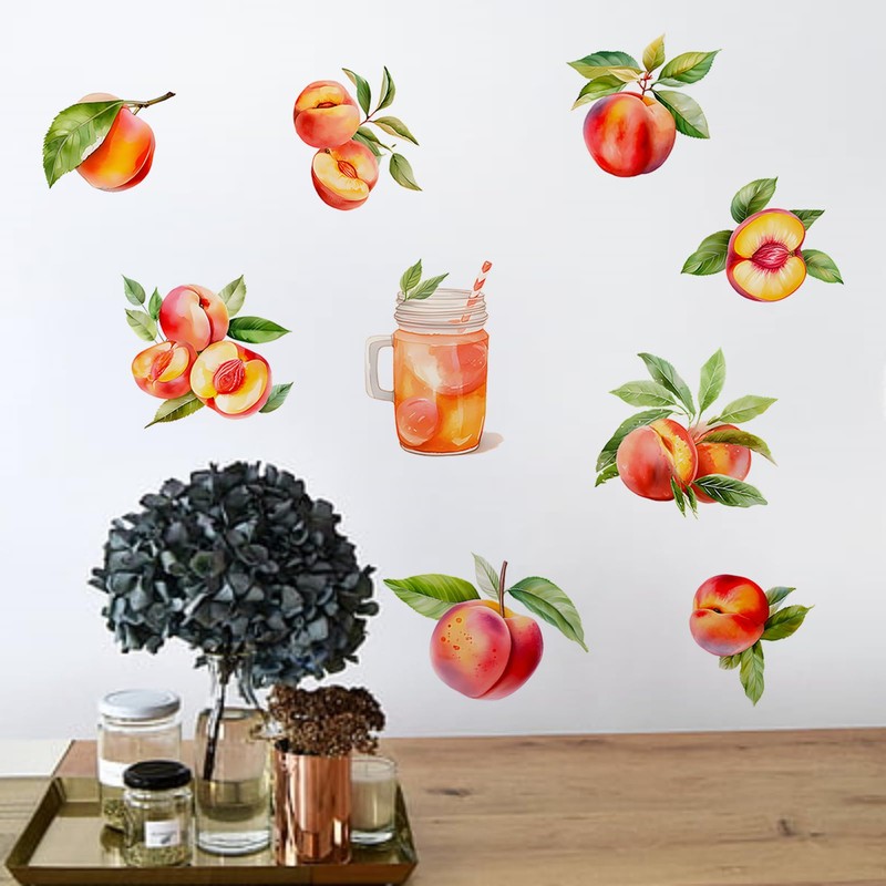 Peach Wall Decal