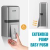AIKE Wall Mount Liquid Soap Dispenser, 27oz Large Capacity with