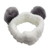 Cute Animal Panda Hair Band, Face Washing, Soft, Water Absorbent,