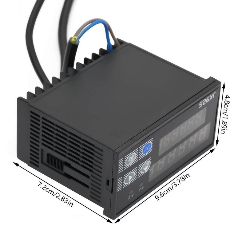 Digital Length Meter Counter Cable Wheel 110V Mechanical Length Counter