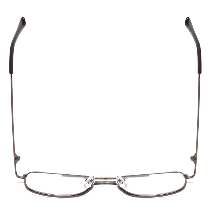 Calabria 8151 Aviator Reading Glasses +2.25 Gunmetal Men Women Classic