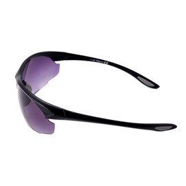 Sport Cycling Bifocal Sunglasses Wrap Outdoor Driving Reading Sunglass (Black, 2.5)