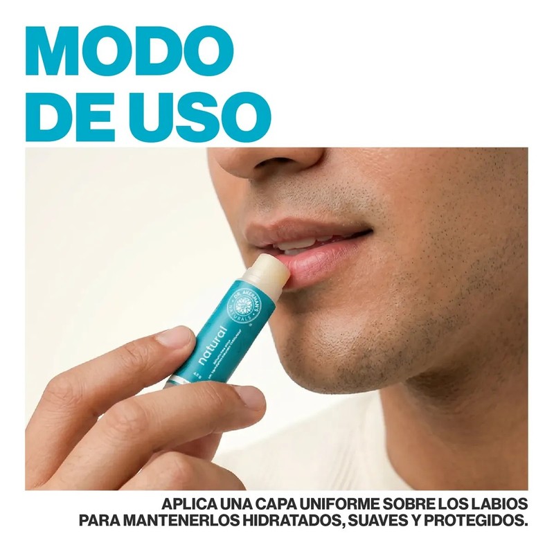 Bálsamo Labial Dr. Akermans Naturals Hidratante Neutro