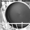 DELARLO Tri-Ply Stainless Steel 5.5QT Saute Pan With Lid Nonstick