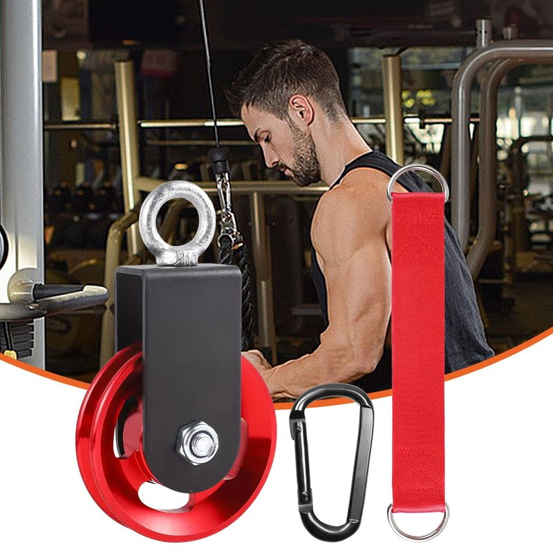 Pulley System | Weight Cable Pulley System - Rust-Resistant Noise-Reducing