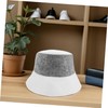 Baluue 2PCS Traditional Russian Sauna Felt Caps for Men and