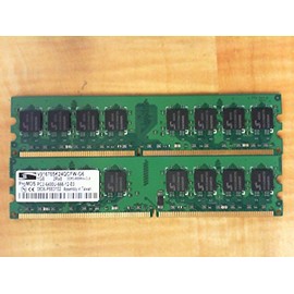 PROMOS V916765K24QCFW-G6 1GB DESKTOP DIMM DDR2 PC6400(800) UNBUF 1.8v 2RX8 240P 128MX64 64mX8 CL6 8k