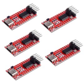 Ihaospace FTDI FT232RL USB to TTL Serial Converter Adapter Module Serial 3.3 V and 5 V for Arduino