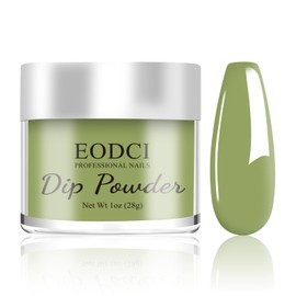 Dip Powder Gelous Green Color Nail Dipping Powder French Powder Pro Collection System Nail Art Starter Manicure Salon DIY at Home No Needed Nail Lamp Curing Odor-Free&Long-Lasting 1 Oz