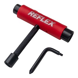 Reflex Skate Tool - Multi-Function Portable Tool Accessory for a Skateboard, Longboard, and Roller Skates