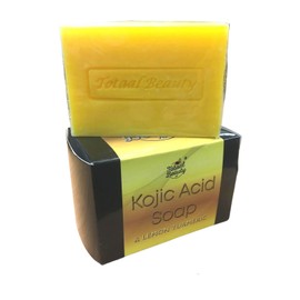 Totaalbeauty Brightening Lemon & Turmeric Kojic Acid Soap for Dark Spots | Skin Brightening Bar Soap for Women Face Body